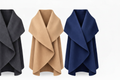 Charcoal, camel and navy cape bundle